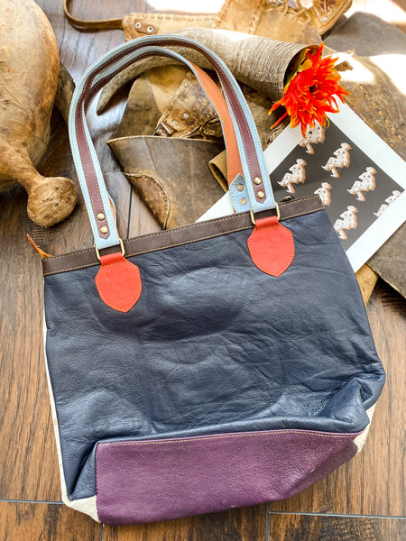 THE HARLAN LEATHER TOTE